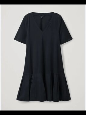 COS | Black A-Line Mini Dress